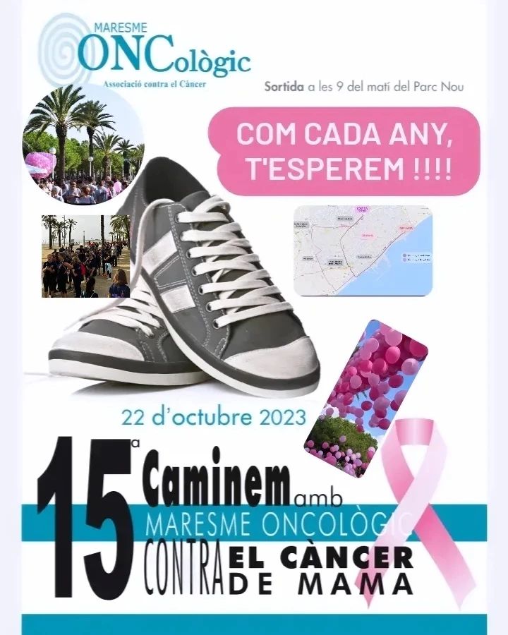 15a. caminada contra el Càncer de Mama | ETL Maresme